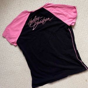 *SOLD* Pink Harley Davidson Shirt